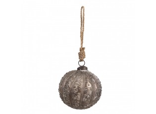 Skleněná vánoční ozdoba Éclat Bronze XS - 8*8 cm