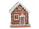 Vánoční perníková chaloupka s Led světýlky Gingerbread House - 13*13*15 cm / 3*AAA