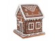 Vánoční perníková chaloupka s Led světýlky Gingerbread House - 13*13*15 cm / 3*AAA