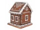 Vánoční perníková chaloupka s Led světýlky Gingerbread House - 13*13*15 cm / 3*AAA