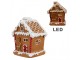 Vánoční perníková chaloupka s Led světýlky Gingerbread House - 11*9*13 cm