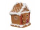 Vánoční perníková chaloupka s Led světýlky Gingerbread House - 11*9*13 cm