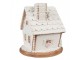 Cukrová perníková chaloupka s Led světýlky Gingerbread House - 17*16*17 cm / 3*AAA