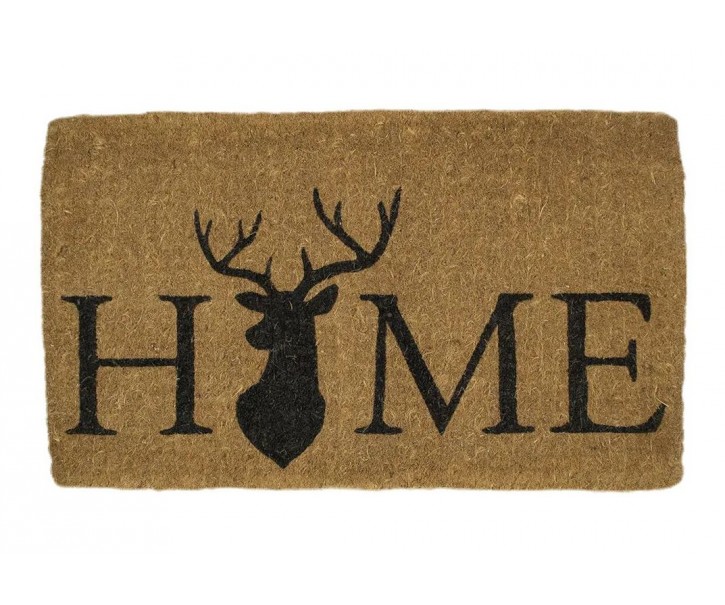 Ručně vyrobená rohožka z kokosových vláken Home Deer - 75*45*4cm