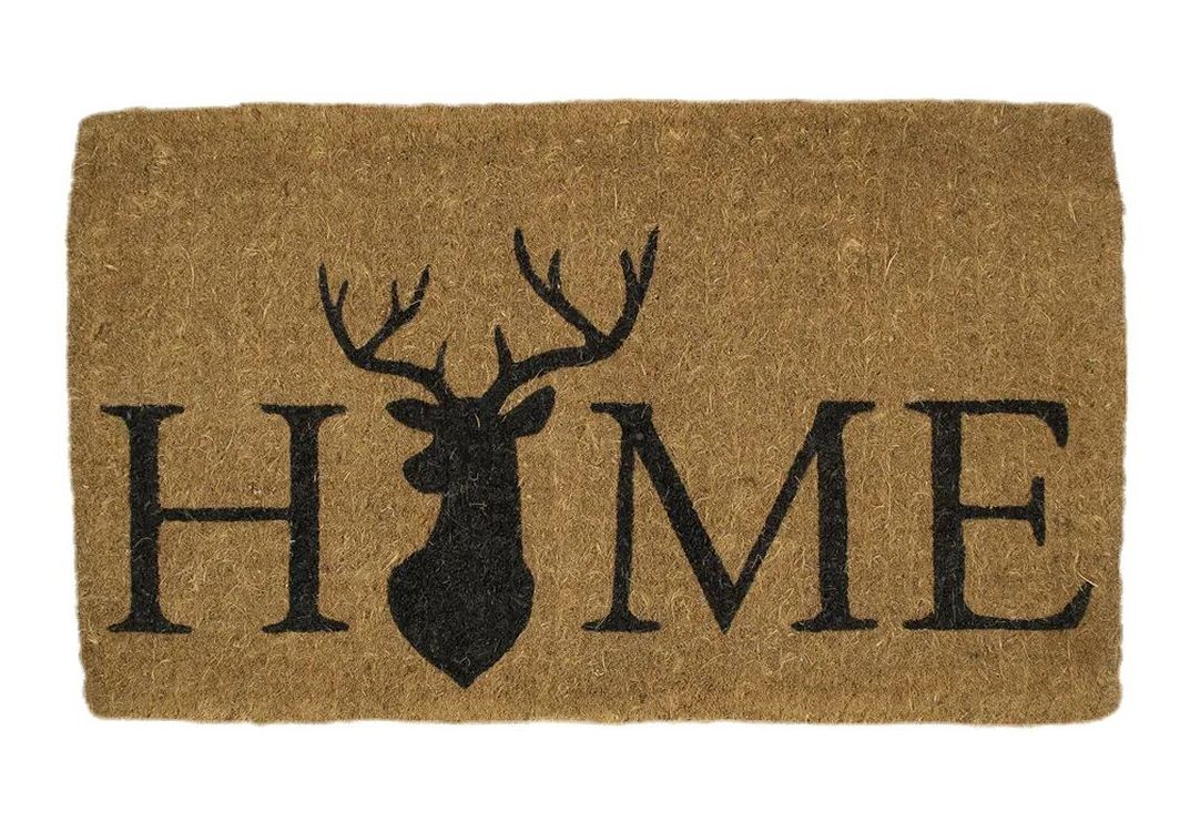 Ručně vyrobená rohožka z kokosových vláken Home Deer - 75*45*4cm