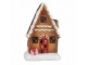 Keramická perníková chaloupka Gingerbread House - 10*7*15 cm