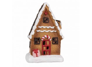 Keramická perníková chaloupka Gingerbread House - 10*7*15 cm