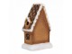 Keramická perníková chaloupka Gingerbread House - 10*7*15 cm