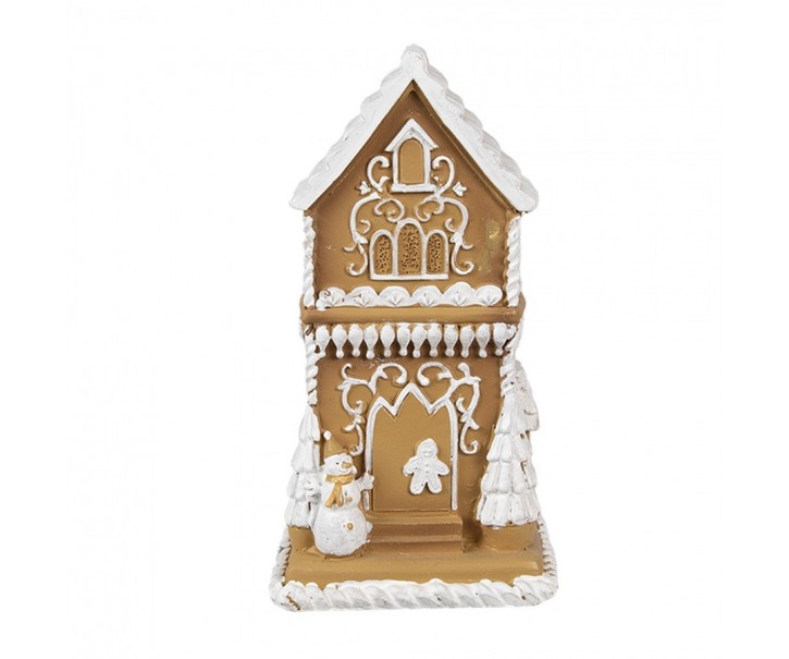 Svítící perníková chaloupka Gingerbread House - 8*8*15 cm