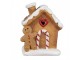 Keramická perníková chaloupka s perníčkem Gingerbread House - 11*7*16 cm