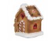 Keramická perníková chaloupka s perníčkem Gingerbread House - 11*7*16 cm