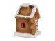 Keramická perníková chaloupka s perníčkem Gingerbread House - 11*7*16 cm