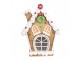 Hnědá svítící perníková chaloupka Gingerbread House - 27*11*36 cm