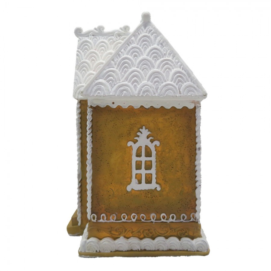 Svítící perníková chaloupka Gingerbread House - 12*9*15 cm