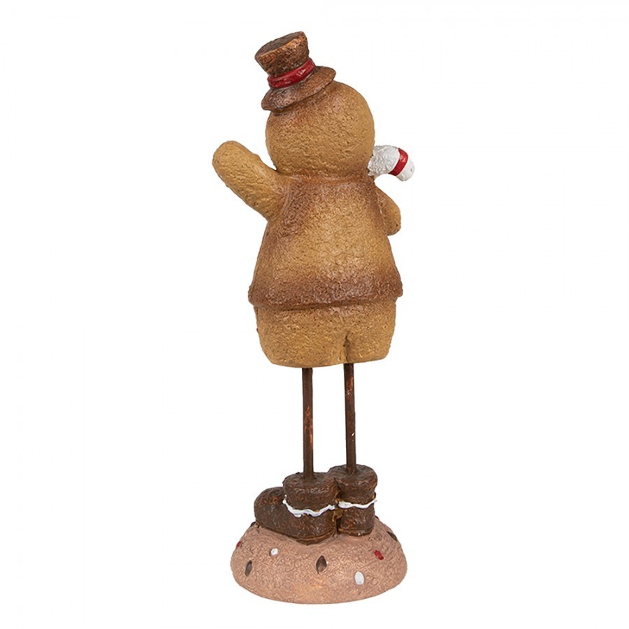 Vánoční dekorace Perníček Gingerbread Man - 7*7*18 cm