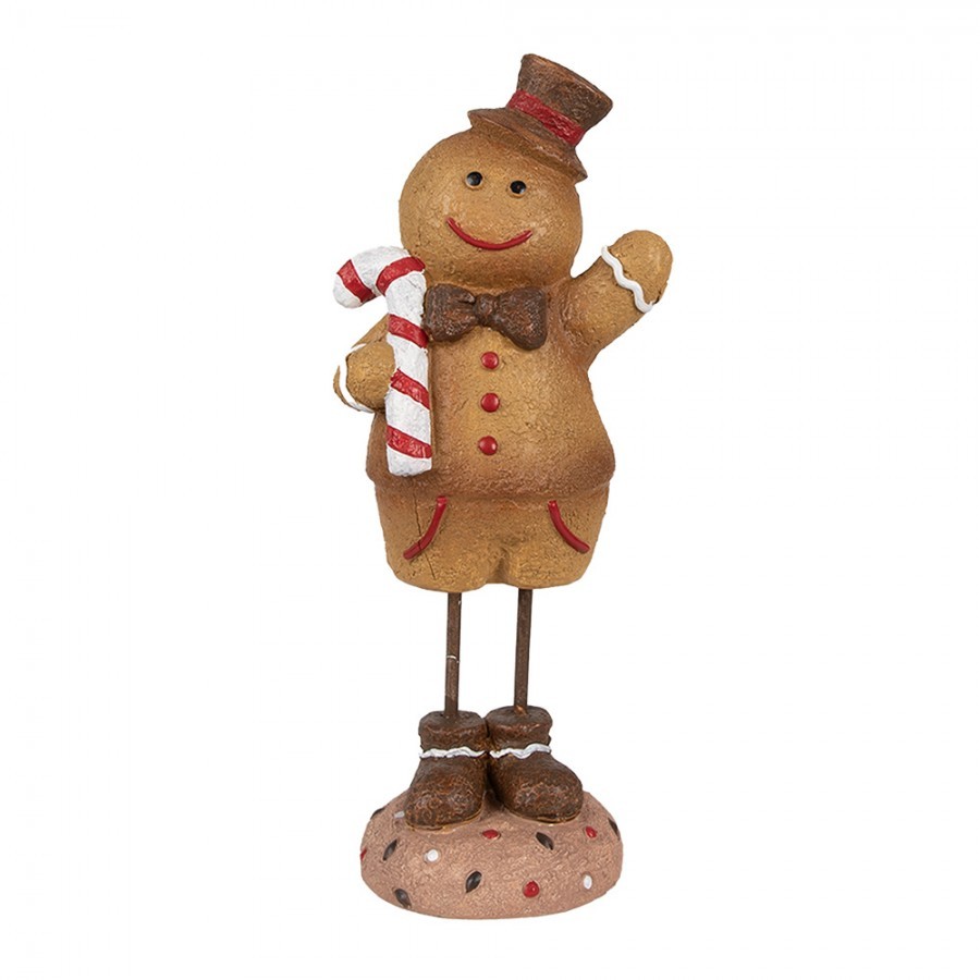 Vánoční dekorace Perníček Gingerbread Man - 10*8*23 cm