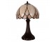 Stolní lampa Tiffany Pivoine - Ø 25*42 cm 1x E14 / max 60w