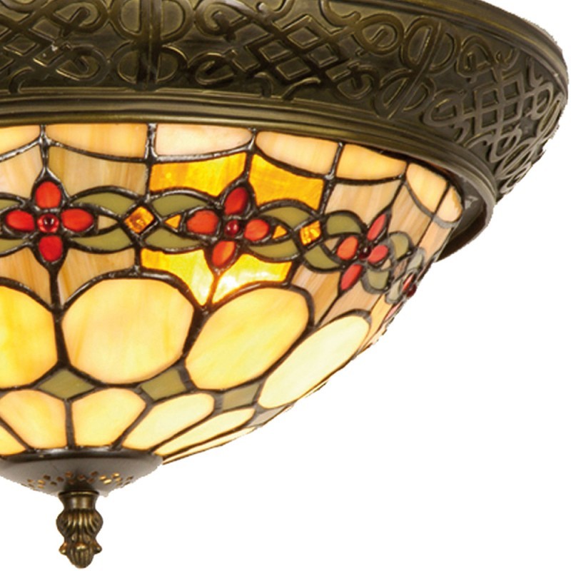 Závěsné svítidlo Tiffany Oxford - Ø 38*19 cm 2x E14 / max 40w