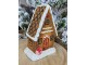 Keramická perníková chaloupka Gingerbread House - 10*7*15 cm