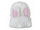 Nadýchaná bílá čepice s králičími oušky Rabbit - one size Clayre & Eef