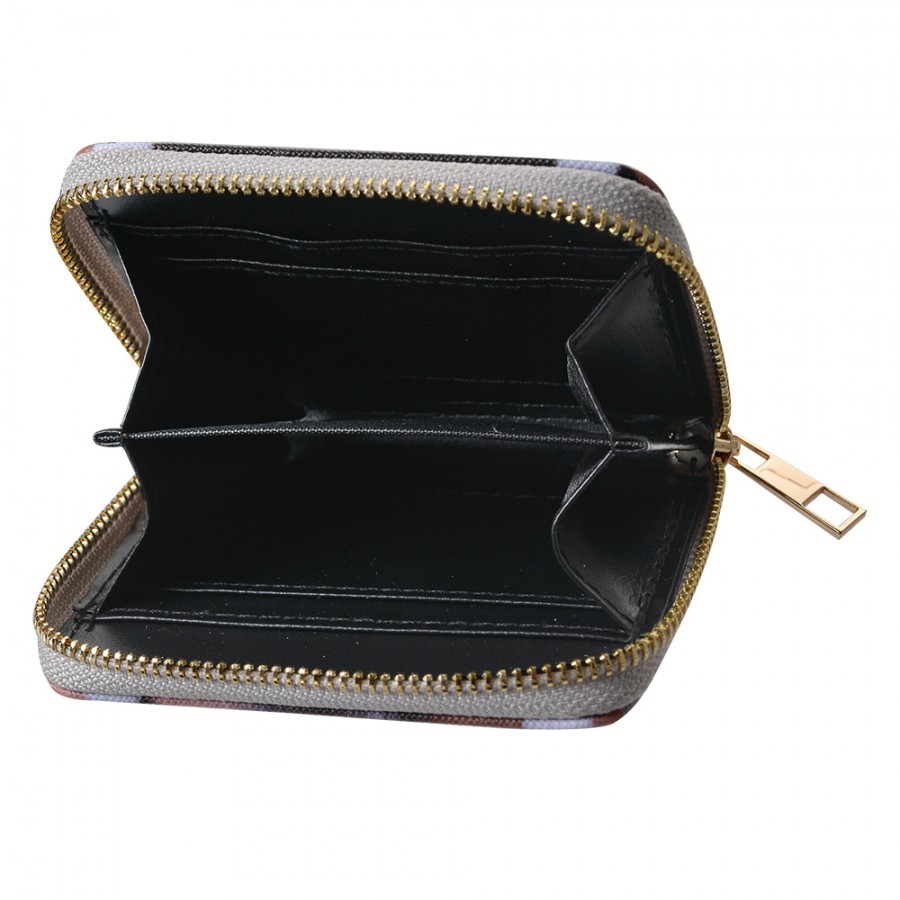 Menší peněženka s vykulenou kočkou - 11*9 cm