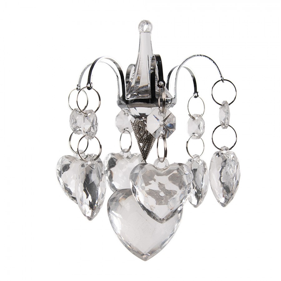 Christmas Ornament ? 9x12 Xm Transparent Glass Christmas Tree Decorations - 9,00 cm