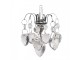 Christmas Ornament ? 9x12 Xm Transparent Glass Christmas Tree Decorations - 9,00 cm Clayre & Eef