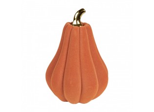 Decoration Pumpkin ? 13x19 Cm Orange Ceramic - Autumn