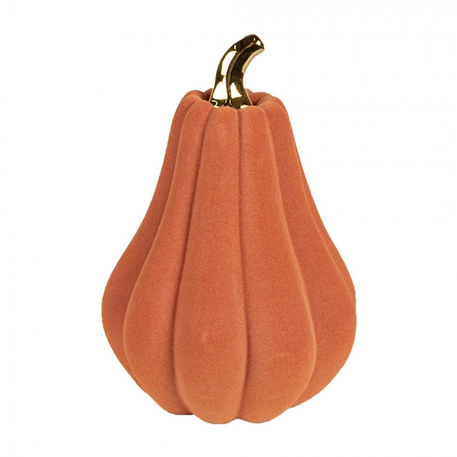 Decoration Pumpkin ? 13x19 Cm Orange Ceramic - Autumn