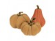 Decoration Pumpkin ? 13x19 Cm Orange Ceramic - Autumn Clayre & Eef