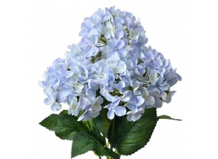 Fialkovo-modrá umělá květina hortenzie Hydrangea - 15*15*45 cm