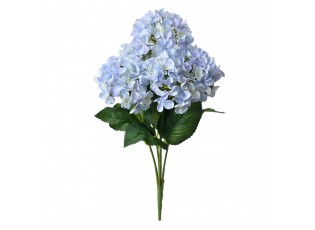 Fialkovo-modrá umělá květina hortenzie Hydrangea - 15*15*45 cm