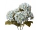 Artificial Flower Hydrangea 45 Cm Blue Plastic Artificial Plant - 45 cm Clayre & Eef