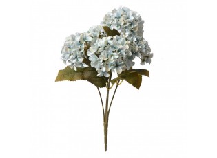 Artificial Flower Hydrangea 45 Cm Blue Plastic Artificial Plant - 45 cm