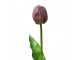 Umělá květina fialový tulipán Tulip Purple - 4*4*32 cm