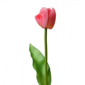 Umělá květina růžový tulipán Tulip Pink - 4*4*32 cm