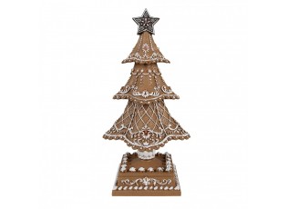 Dekorace vánoční perníkový stromek Gingerbread Tree - Ø 18*32 cm