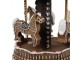 Vánoční perníkový hrací koloroč Gingerbread Carousel - Ø 12*22 cm