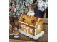 Keramický svícen perníková chaloupka Gingerbread House - 11*8*10 cm