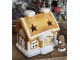 Svítící porcelánová perníková chaloupka Gingerbread House - 11*9*11 cm