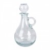 Dekorační skleněná láhev karafa se zátkou - 325 ml