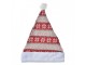 Christmas Decoration Christmas Hat ? 20x40 Cm Red White Straw - Collections Clayre & Eef