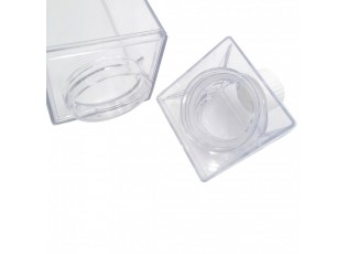 Water Bottle 750 Ml Transparent Plastic Lemons - 750 ml