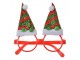 Christmas Glasses 13x3x15 Cm Red Plastic Christmas Decoration - 13*3*15 cm Clayre & Eef