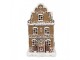 Vánoční perníková chaloupka s Led světýlky Gingerbread House - 12*10*21 cm