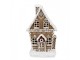 Vánoční perníková chaloupka s Led světýlky Gingerbread House - 13*10*21 cm