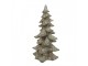 Hnědá dekorace vánoční stromek Christmas Tree - 19*18*36 cm