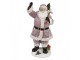 Dekorace figurka Santa s pytlem dárků - 24*19*43 cm