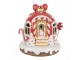 Perníkový domek s Led světýlky Gingerbread House - 14*12*14 cm/ 3*AAA