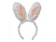 65686 Headband 13x3x27 Cm White Plastic Rabbit - 13*3*27 cm Clayre & Eef